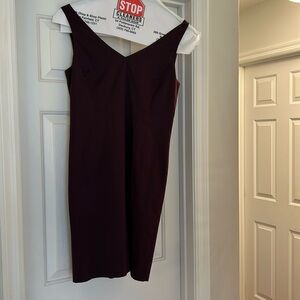 Simple sheath dress.